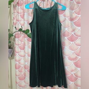 Old Navy Forest Green Mini Dress
